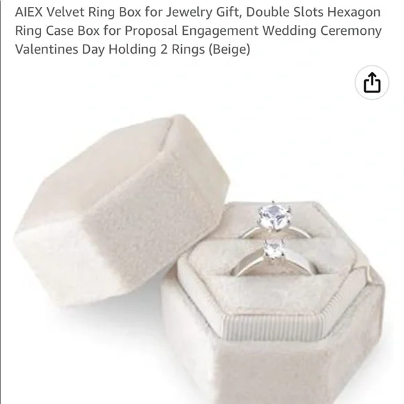 Velvet Ring Box - Picture 5 of 7